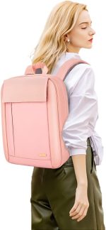 Voova Travel Laptop Backpack for Men Women, Slim Lightweight Backpack School Bookbag with Laptop Compartment for Work Business and College, Waterproof Computer Bag Fits 14-15.6 Inch Notebook, Black - Image 7
